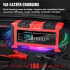 10A 12V/24V Car Battery Charger Battery Maintainer Trickle Charger Smart Charger