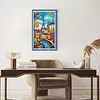 (US Local)Street View-11CT Stamped Cross Stitch Kit(40x70cm)
