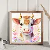 >SALE<Full Embroidery Eco-cotton Thread 11CT Printed Zodiac Oxt Cross Stitch 40x40cm