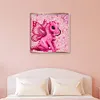 Diamond Painting -DIY Round Drill Pink Little Dinosaur