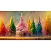 Tree-Full Embroidery 3 strands 11CT Stamped Cross Stitch-66*40CM-Large Size