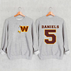 Jayden Daniels Washington Commanders Sweatshirt