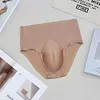 Men's Cross-Dressing Silk Briefs