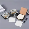 5D DIY Leather Diamond Painting Memo Pad Holder with 160 Sheets Paper (Owl)