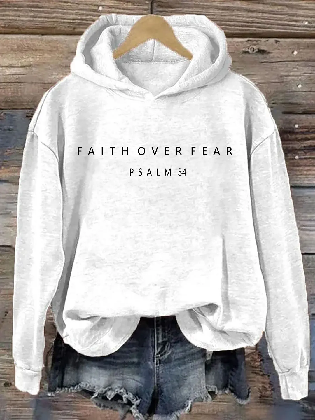 Faith Over Fear Hoodie