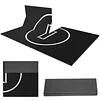 [US Local Warehouse] Wrestling Mat 10ft X 6.6ft Jiu Jitsu Mats Judo Mat with 3cm Thickness for PE Training Yoga BJJ MMA Grappling Boxing Martial Art (Black)