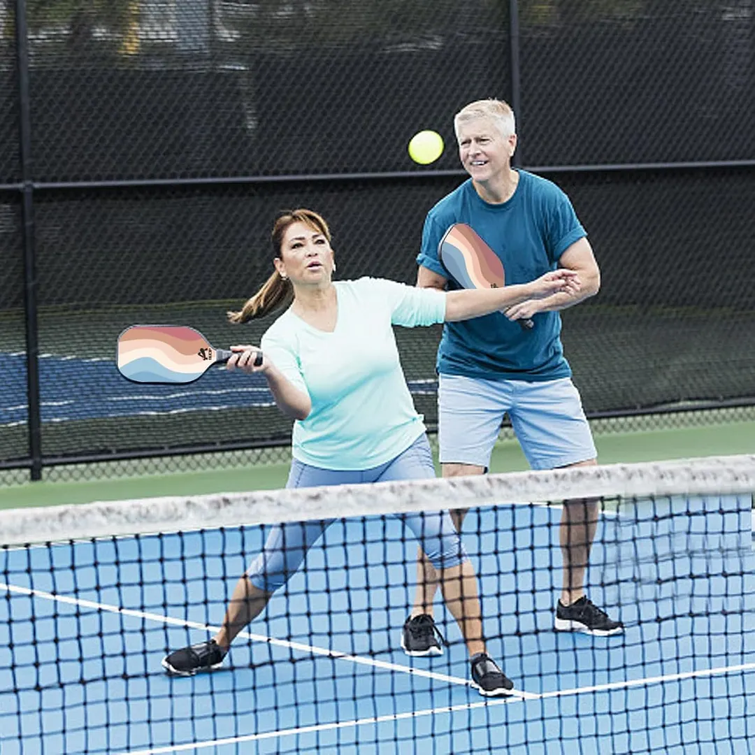 9-Layer Wooden Pickleball Paddle with bag