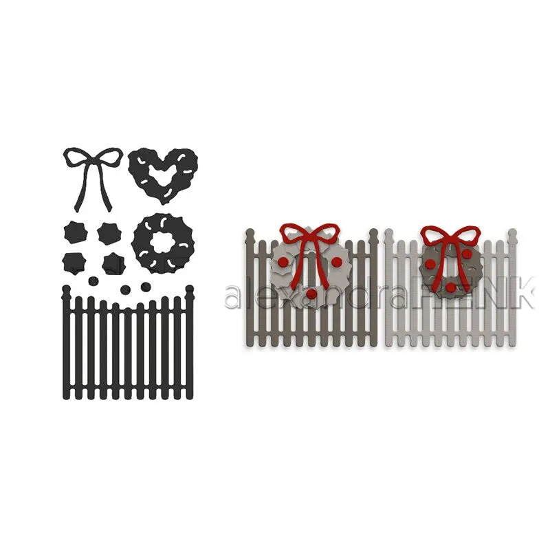 Piggy Craft metal cutting dies cut die mold Christmas decoration Scrapbook paper craft knife mould blade punch stencils dies