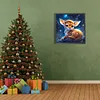 Diamond Painting-DIY Full Round Drill Glowing Deer(40*40 CM)