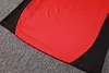 Joyfball 2024/2025 Manchester United Half-Pull Training Suit Red Football Shirt 1:1 Thai Quality