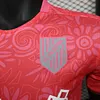 2024/2025 Player Version Palestine Training Wear Red Football Shirt 1:1 Thai Quality