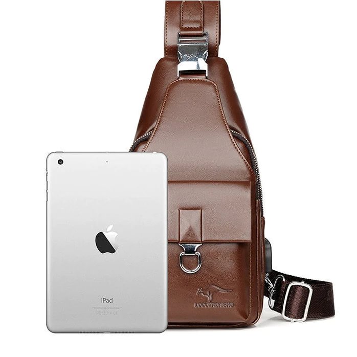 Chest Bag, Wallet, Fashion, Leisure, One Shoulder Leather Bag, Messenger bag