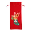 5D DIY Special Shaped Drill Diamond Painting Christmas Sock Wine Bottle Bags Covers Kits