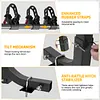 [US Local Warehouse] 4 Bike Rack Bicycle Carrier Racks Hitch Mount Double Foldable Rack for Cars Trucks SUVs and Minivans with a 2 Inch Hitch Receiver