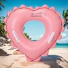 Heart Shape Baby Swim Ring Tube Leakproof Toddler Swimming Ring for Kids Toddles