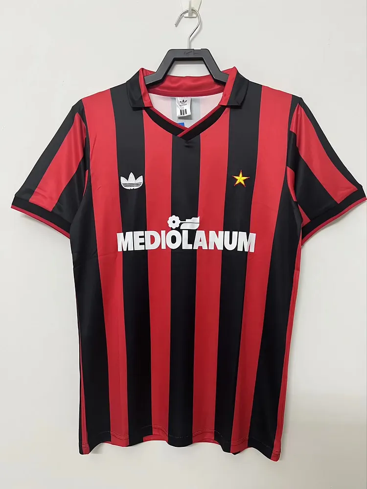 1990-91 AC Home Retro Jersey