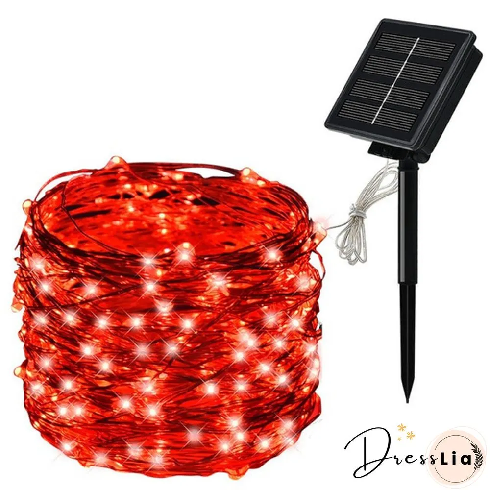 Solar String Fairy Lights 30M 300Led / 5M 50 Led Waterproof Outdoor Garland Solar Power Lamp Christmas For Garden Home Decoration