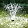 1.2W Solar Water Fountain Pump 180L/H with 6 Nozzles for Water Feature Outdoor