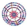 (US Local)Flower Diamond Painting Wooden Serving Tray Decorative Diamond Art Fruit Tray(D)