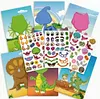 Autocollants de puzzle DIY visage de princesse/animal/dinosaure