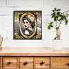 (Multi-Style)Noble Lady-Partial Special Shaped Diamond Painting 30*30CM