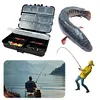 140pcs/box Fishing Accessories Kit Fishing Connector Swivels Center Pass Swivels