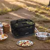 Waterproof Camping Storage Bag & Multi Pocket Outdoor Crossbody Bag(Light Green)