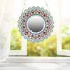 DIY Diamonds Painting Mirror Datura Special Shaped Crystal Drill Crafts Kit