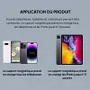 Clavier Bluetooth sans fil avec pav&eacute; tactile