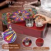 DIY Diamond Art Wooden Storage Box with Lid for Jewelry & Crafts Organization Kit