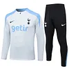 Joyfball 2024/2025 Tottenham Half-Pull Training Suit Light Gray Jersey 1:1 Thai Quality Set
