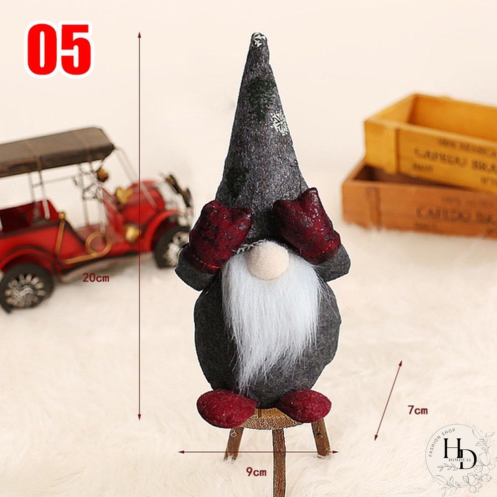 34Styles Swedish Tomte Dwarf Faceless Plush Doll Rudolph Gnomes Dwarf Santa Claus Elf Doll Ornaments
