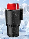 2 In 1 Car Heating Cooling Cup 12V 36W Smart Car Cup Mug Holder for Road Tripper