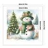 (Stamped/Counted) Christmas Snowman-11CT Cross Stitch 40*40cm
