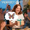 Diamond Painting Acrylic Single-Sided Drill Butterfly Pendant Window Hanging Ornament