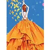 【Limited Stock Sale】Butterfly Girl-Paint by Numbers Acrylic Painting 40*50cm
