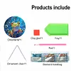 (US Local)Acrylic Special Shape Frog 5D Diamond Painting Clock Art Craft for Home Decor Craft Kit