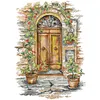 Summer Gate-14CT Stamped Cross Stitch Kit(29*37cm)