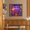 Hippo-Full Round Diamond Painting