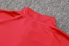 Joyfball 2024/2025 Brazil International Half-Pull Training Suit Red Football Shirt 1:1 Thai Quality