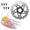 160/180mm Bicycle Rotor Disc 6 Holes Road Bicycle Center Lock Disc for Road Bike
