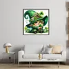 Clover Gnome - 11CT Stamped Cross Stitch - 45*45cm