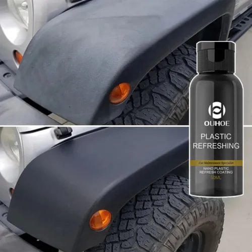Dronehint 50ml Car Plastic Parts Refurbish Agent Dashboard Interior Restorer + Sponge (For: Acura) Parts