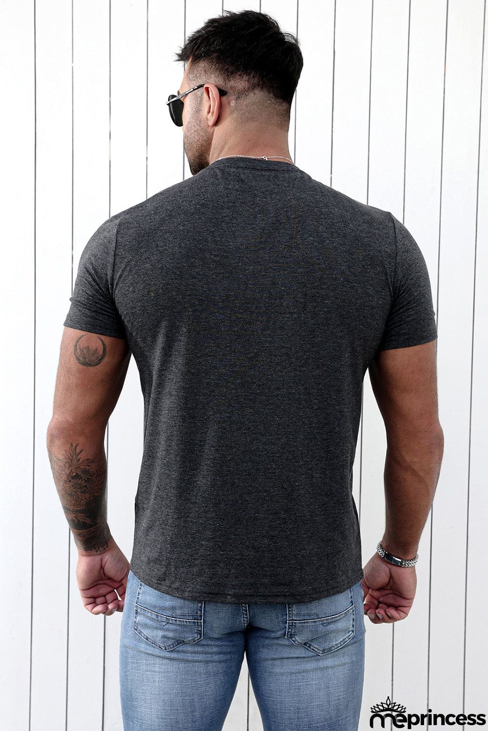 USA Flag Print Men's Tee