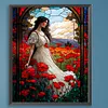 Beauty Glass Painting-Paint by Numbers Acrylic Painting 40*50CM