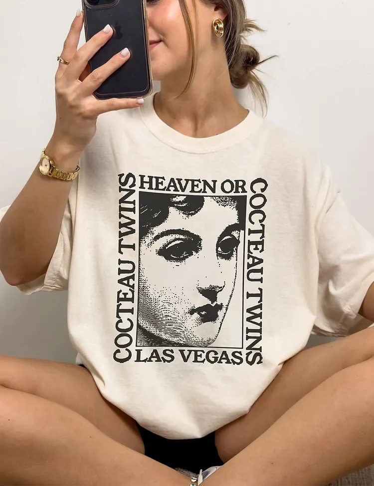 Cocteau Twins Vintage Inspired Tee
