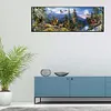 (Big Size)Forest Animals - 11CT Counted Cross Stitch 30*90cm/11.81*35.43in