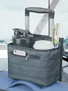 Luggage Travel Cup Holder Free Hand Suitcase Drink Bottle Bag for Travelers