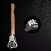 Fist hammer wooden handle fitter hammer small fist hammer electrician hammer home outdoor car self-defense hammer iron hammer