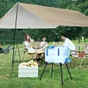 Folding Cooler Stand Frame Detachable Cooler Luggage Rack BBQ Picnic Accessories